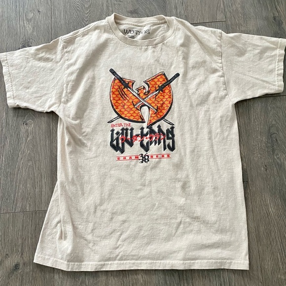 Enter the Wu-Tang clan graphic tee yxl youth kids euc 36 Chambers boys girls - Picture 5 of 8